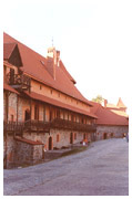 Innenhof der Festung Trakai